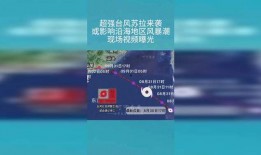 台风苏拉最新爆料视频下载